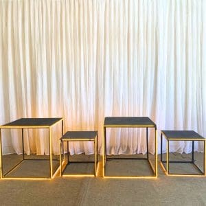 CUBOS DE LED - ÂMBAR