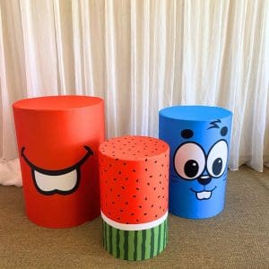 MESA CILINDRO C/CAPA - TURMA DA MÔNICA