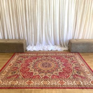 TAPETES ESTILO PERSA (VERMELHO)