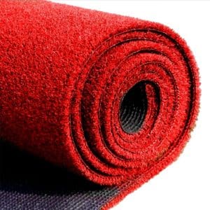 TAPETE DE GRAMA SINT&Eacute;TICA (VERMELHA)