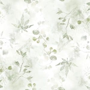 TECIDO SUBLIMA&Ccedil;&Atilde;O - PAINEL RETANGULAR - FOLHAGEM AQUARELA