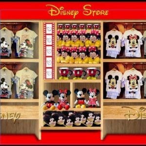 TECIDO SUBLIMA&Ccedil;&Atilde;O - PAINEL RETANGULAR - LOJA DISNEY