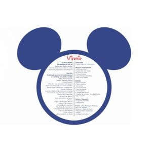 MOLDURA - CARDAPIO MICKEY